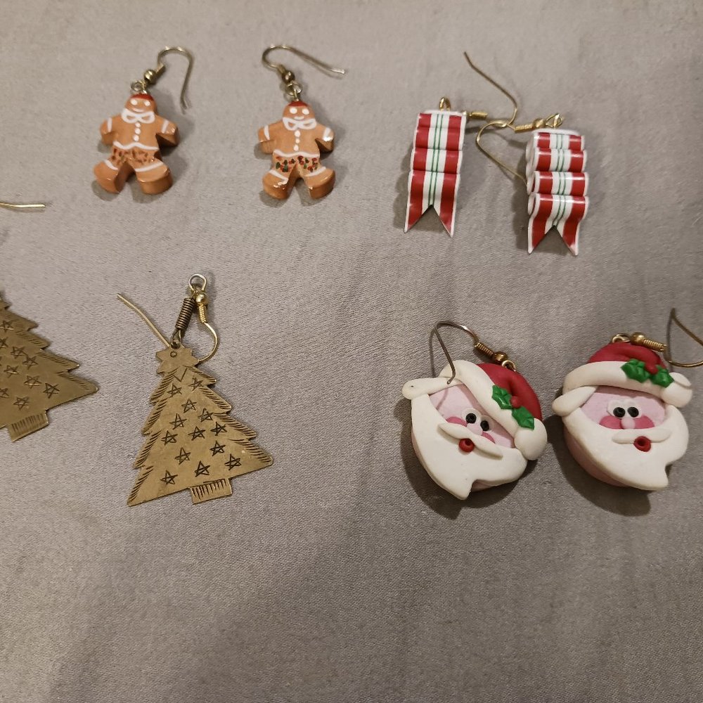 Christmas Earrings Bundle (4prs)